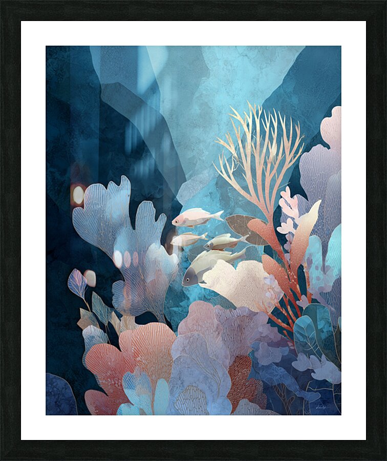 DM- Drift Beneath the Canopy Picture Frame print