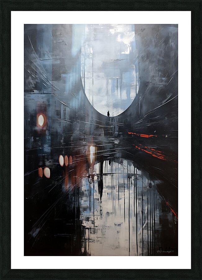 DM- The Portal Within Picture Frame print