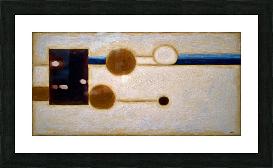 DM  Abstract2 Picture Frame print