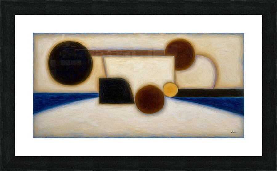 DM  Abstract1 Picture Frame print