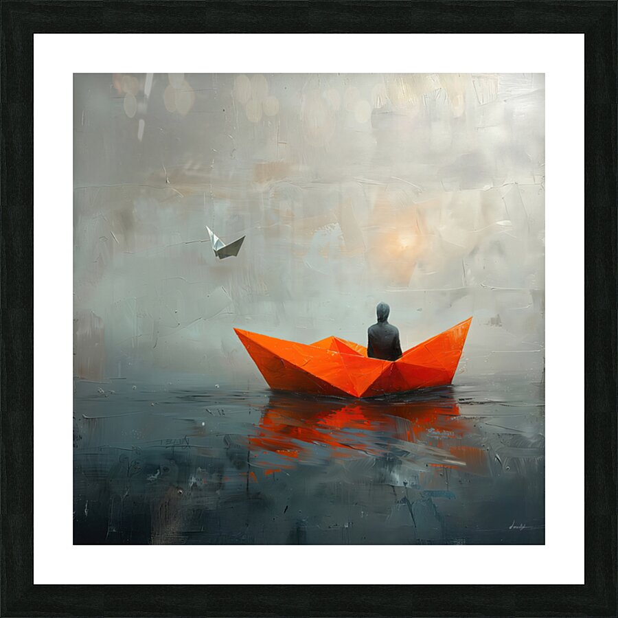 DM  Life trip3 Picture Frame print