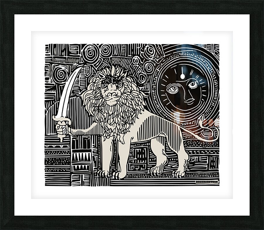 DM shiro khorshid Picture Frame print