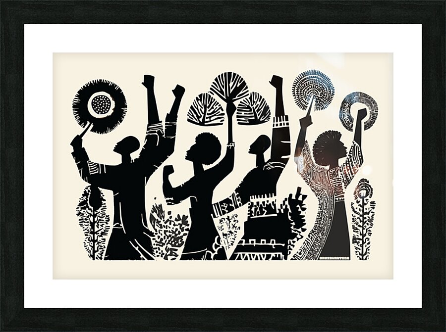 DM SONG OF THE SUN Picture Frame print