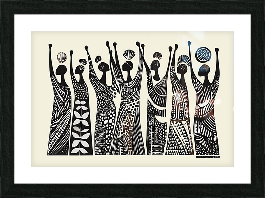 DM DAUGHTERS OF THE EARTH Picture Frame print