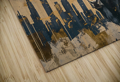 DM-Buffalo in the city 002 Mantegh Studio puzzle