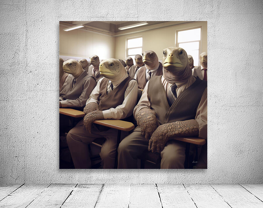 DM- Turtles in the Class 002 Wall Preview