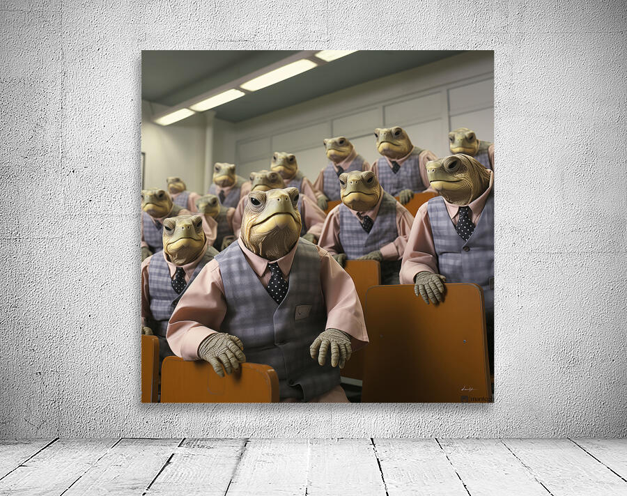 DM- Turtles in the Class 001 Wall Preview