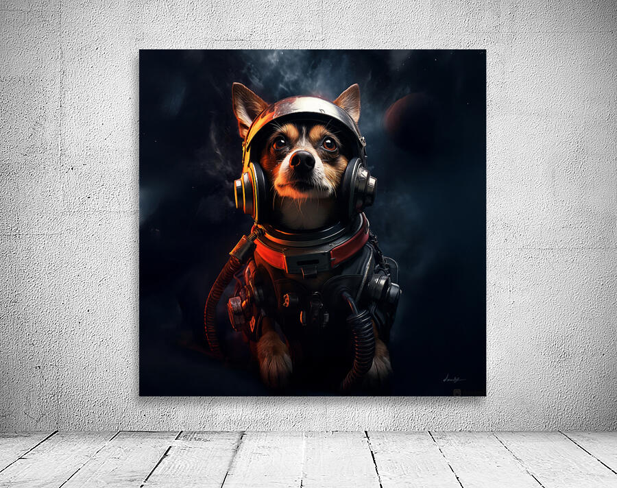 DM- The Astronaut Dog Wall Preview