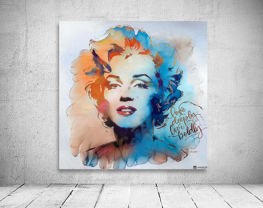 DM-Love deeply live boldly Wall Preview