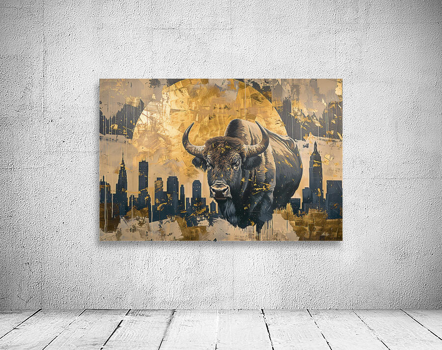 DM-Buffalo in the city 002 Wall Preview