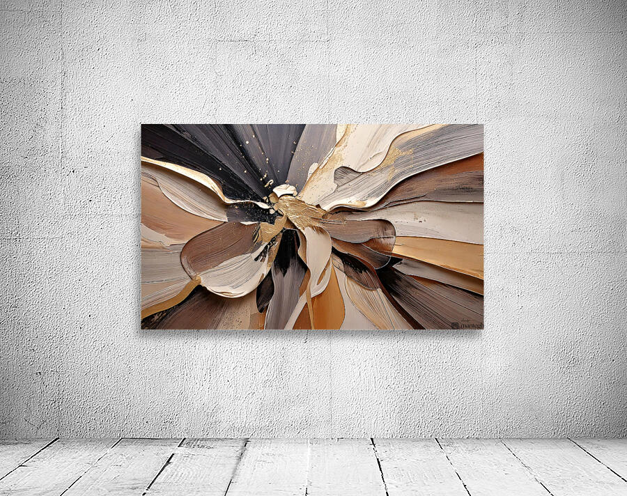 DM  Golden Floral 005 Wall Preview