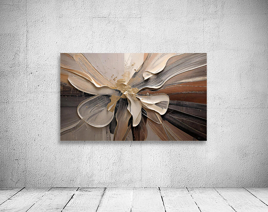 DM  Golden Floral 002 Wall Preview