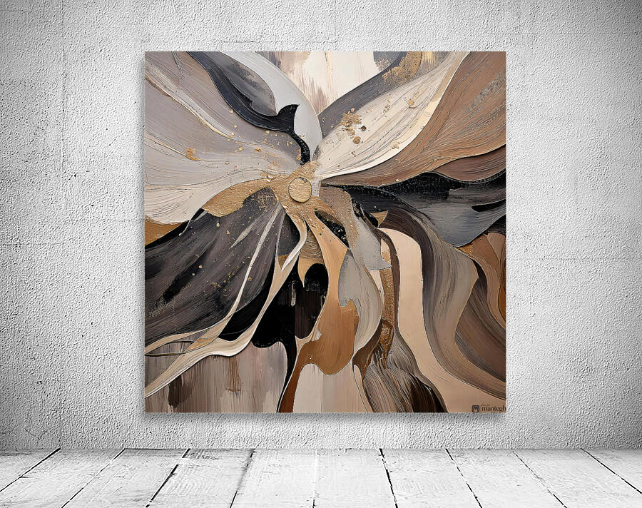 DM  Golden Floral 010 Wall Preview