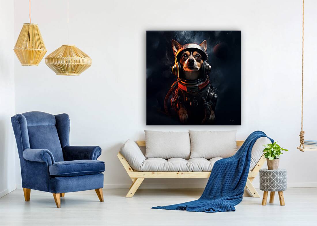 DM- The Astronaut Dog Reproduction