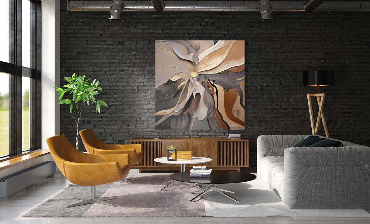 DM  Golden Floral 012 Reproduction