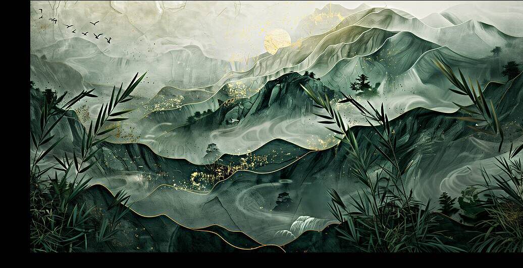 DM-montain painting 0001 by Mantegh Studio