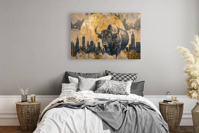 DM-Buffalo in the city 002 by Mantegh Studio