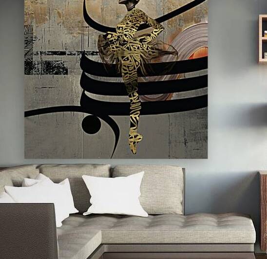 DM-Dance of words 002 by Mantegh Studio