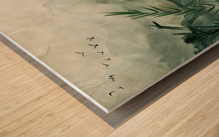 DM-Japan 0002 Wood print