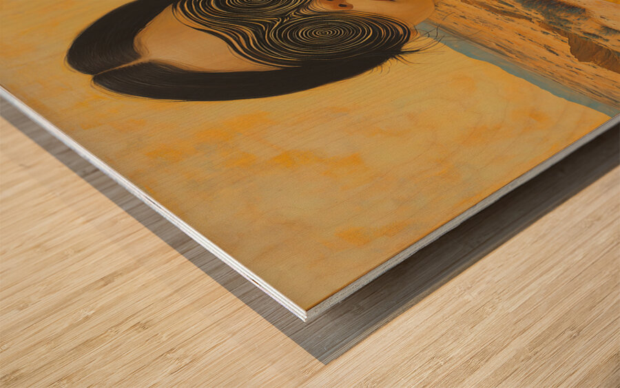 DM-What is happening to our world-1 Wood print