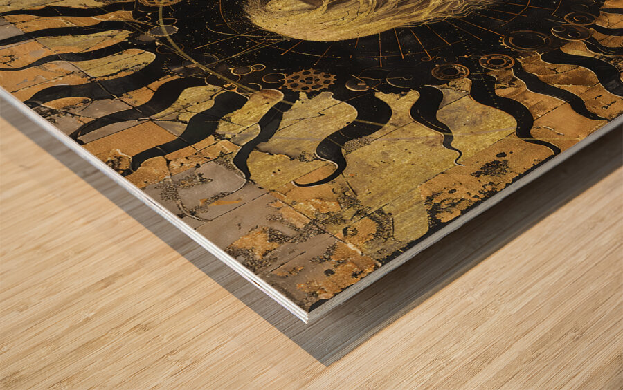 DM-Time 0013 Wood print