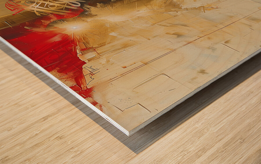 DM-Long gone 004 Wood print