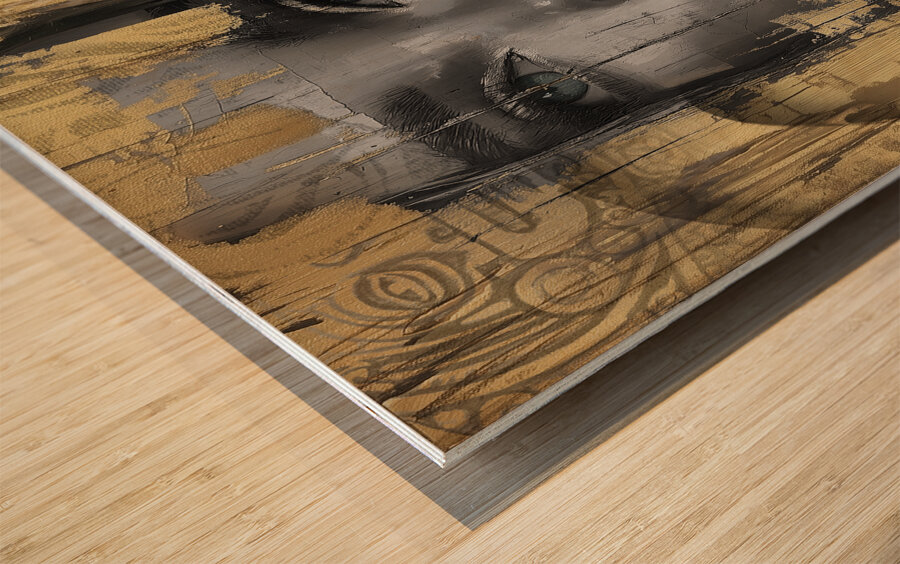 DM-Echoes of Clarity Wood print