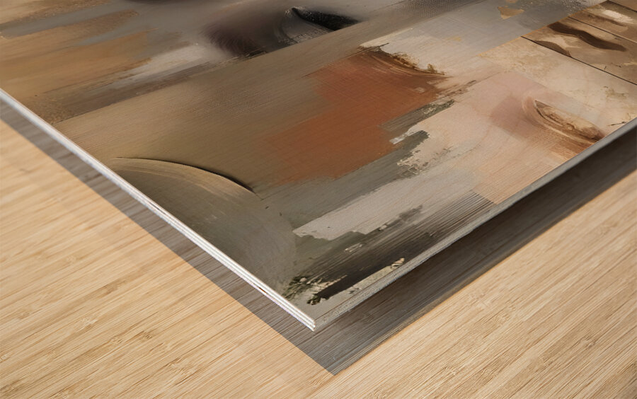 DM-Memories Wood print