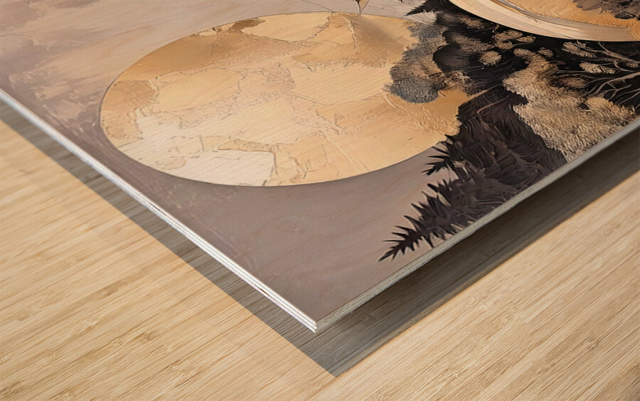 DM- Horicon 002 Wood print