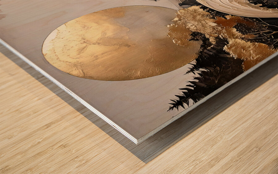 DM-Horicon 001 Wood print