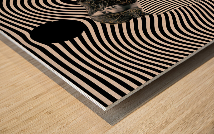 DM Women Time Space002 Wood print