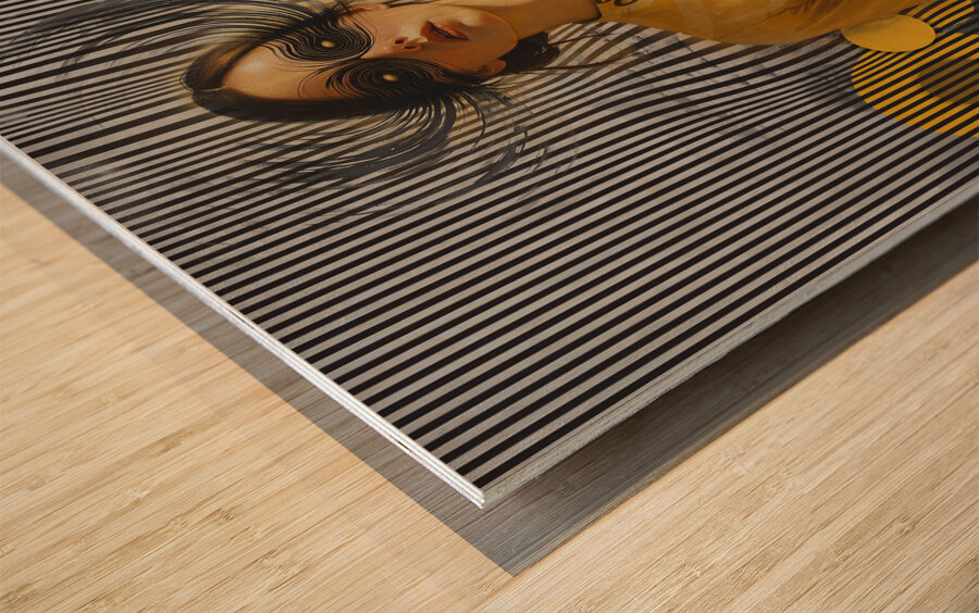 DM Women Time Space004 Wood print