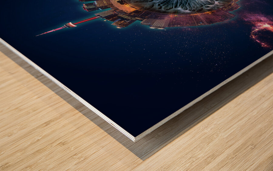 DM Toroniverse001 Wood print