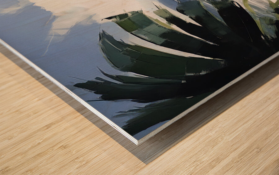 DM-Coastal 001 Wood print