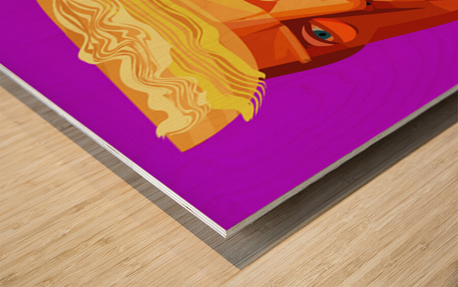 DM  Donald Good Wood print