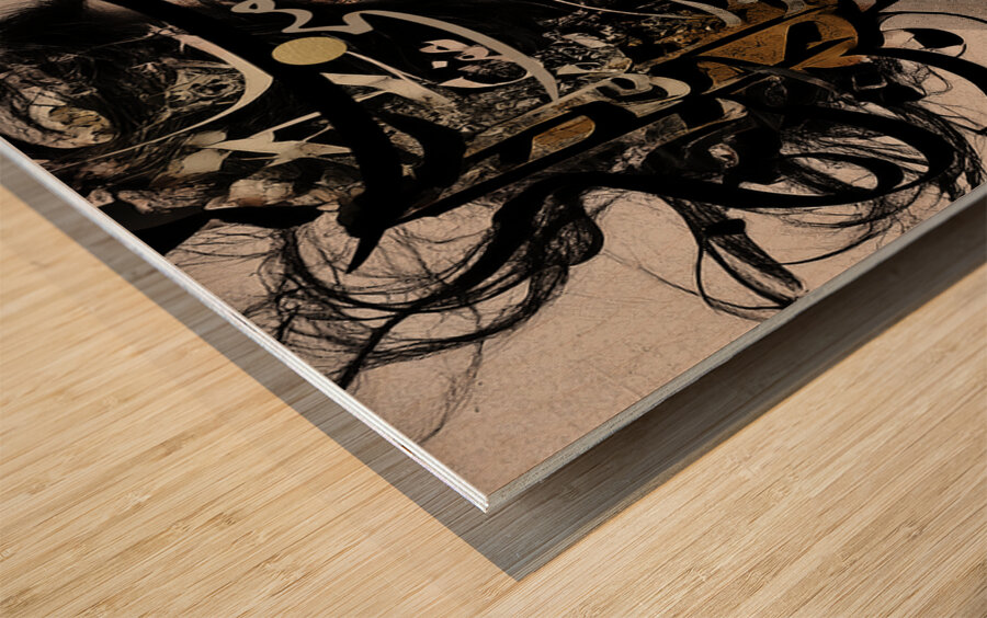 DM-You are my home. Wood print