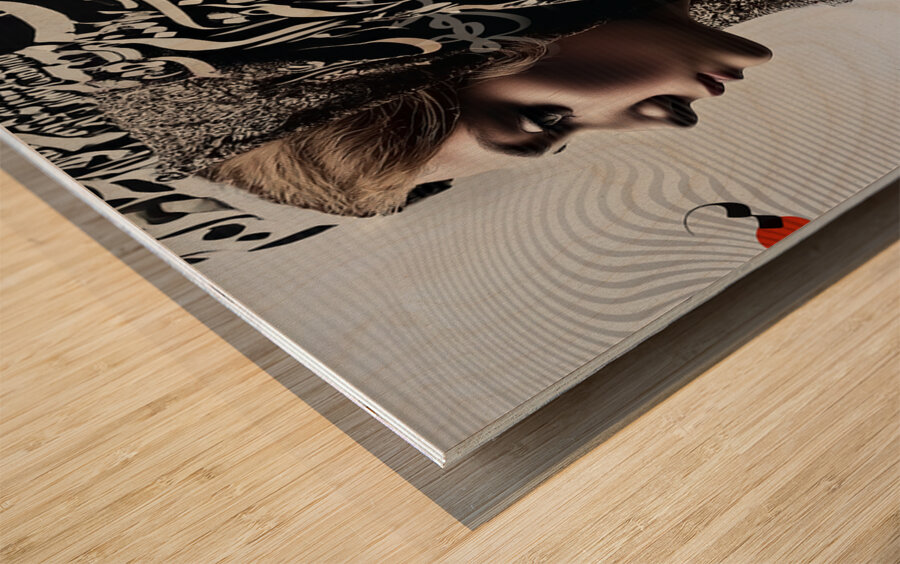 DM-The agony of wonder Wood print