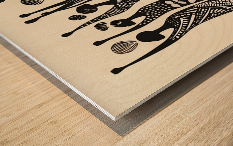 DM DAUGHTERS OF THE EARTH Wood print