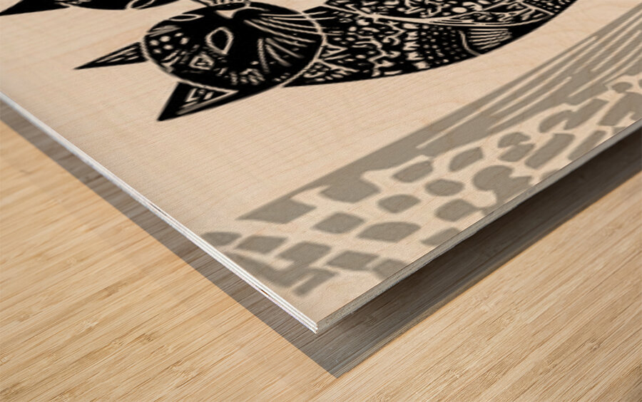 DM-Persian Cats Wood print